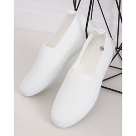 Tênis feminino branco ZK118 Bianco 1