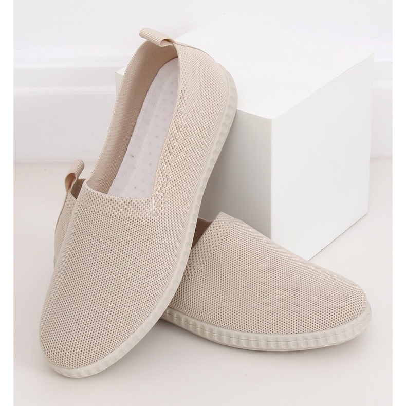 Tênis bege feminino bege ZK118 2