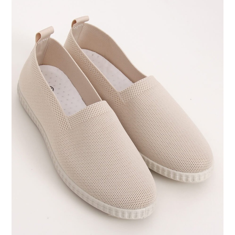 Tênis bege feminino bege ZK118 1