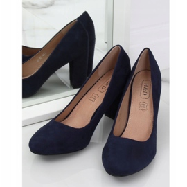 Bombas no posto azul marinho E08-10 Azul azul-marinho 1