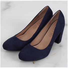 Bombas no posto azul marinho E08-10 Azul azul-marinho 2