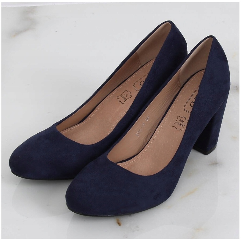 Bombas no posto azul marinho E08-10 Azul azul-marinho 2