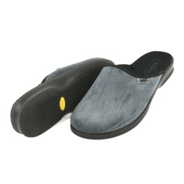 Sapatos masculinos Befado pu 548M017 cinza 5