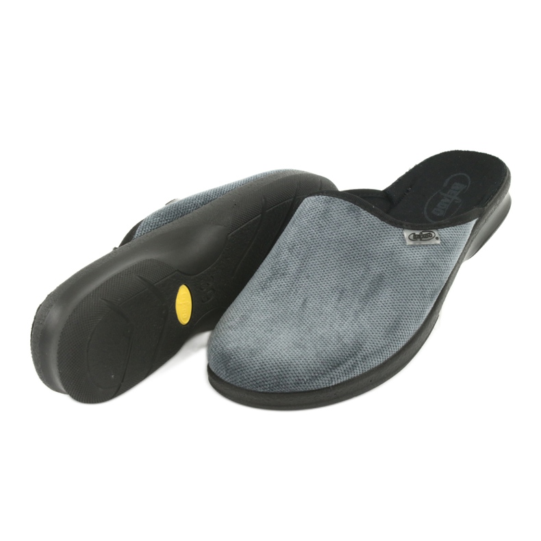 Sapatos masculinos Befado pu 548M017 cinza 5