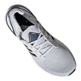 Sapatos adidas UltraBoost 20 M EG0695 branco multicolorido azul 3