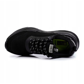 Sapatas esportivas masculinas Big Star pretas FF174177 preto 1