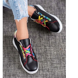 SHELOVET Calçados Esportivos da Moda preto 2