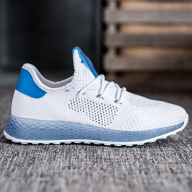 SHELOVET Tênis branco com orifícios 2