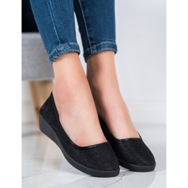 Lgm Bailarina Negra Com Brilho preto 1