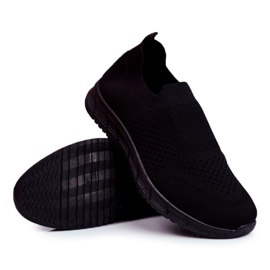 SEA Sapatos Têxteis Esportivos Masculinos Slip-On Marquez preto 2