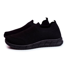 SEA Sapatos Têxteis Esportivos Masculinos Slip-On Marquez preto 1