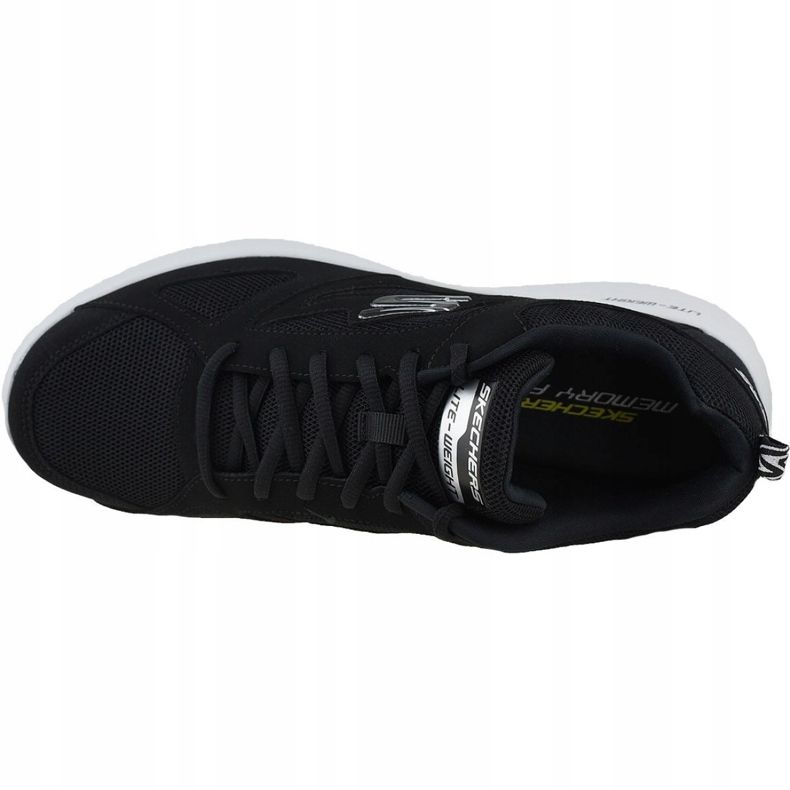 Sapatos Skechers Dynamight 2.0 M 58363-BLK preto 2 Sapatos Skechers Dynamight 2.0 M 58363-BLK preto 2