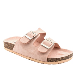 Chinelos rosa com fivela BL3100-SF 1 Chinelos rosa com fivela BL3100-SF 1