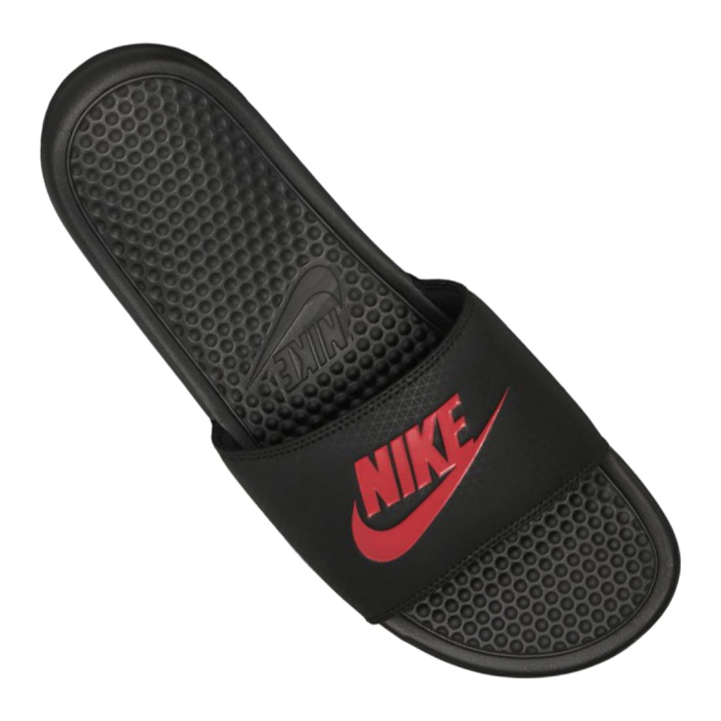Nike Benassi Jdi Slide M 343880-060 preto vermelho 1