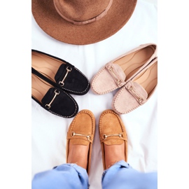 BUGO Mulheres Loafers Camel Camel Dive marrom 1