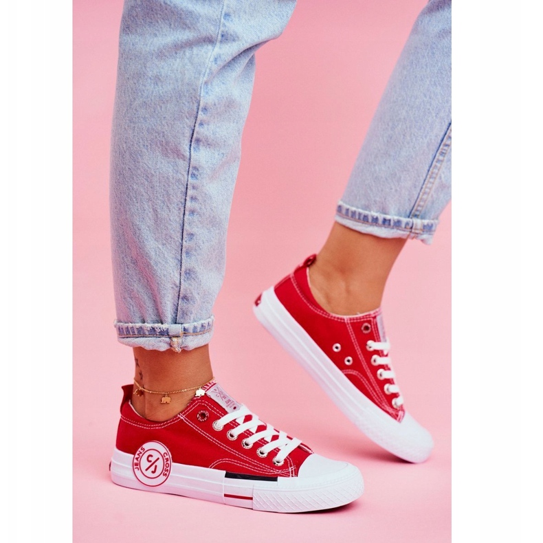 Tênis feminino Cross Jeans Vermelho FF2R4074C 1