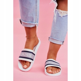 Chinelos femininos Cross Jeans Branco FF2R4158C 2