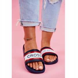 Chinelos femininos Cross Jeans azul marinho FF2R4160C 2