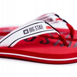Chinelos masculinos flip-flops Big Star Red FF274A451 vermelho 1