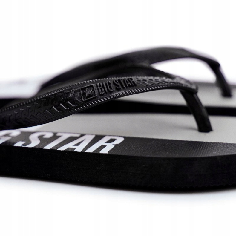 Chinelos masculinos flip-flops Big Star Preto FF274A453 1