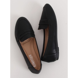 Mocassins femininos negros 98-29 Preto 1