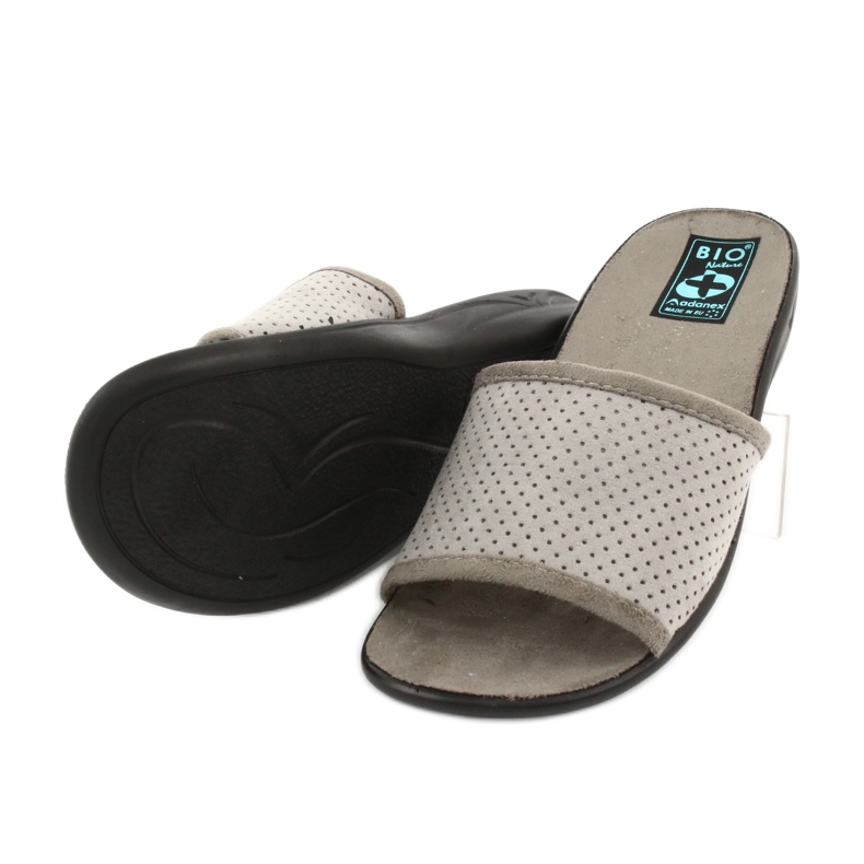 Chinelos femininos Adanex 24825 cinza 3