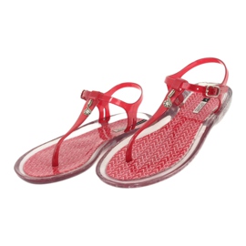 Flip-flops Grendha transparente / vermelho incolor 2 Flip-flops Grendha transparente / vermelho incolor 2