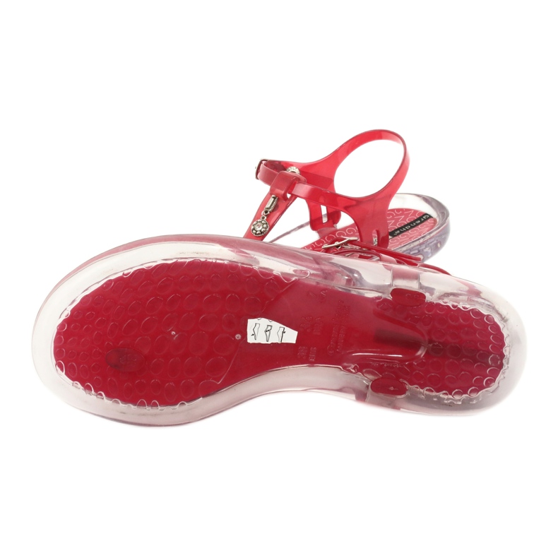Flip-flops Grendha transparente / vermelho incolor 4 Flip-flops Grendha transparente / vermelho incolor 4