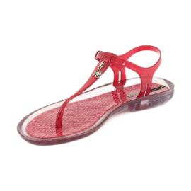 Flip-flops Grendha transparente / vermelho incolor 1