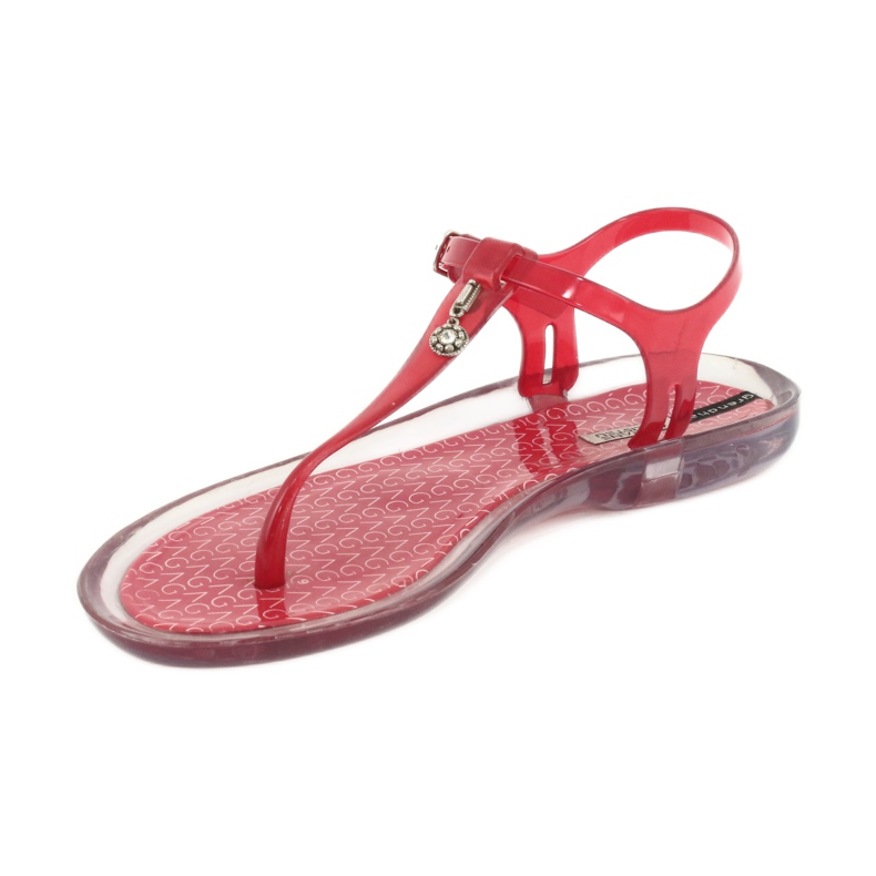 Flip-flops Grendha transparente / vermelho incolor 1