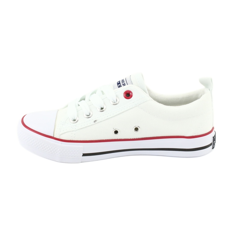 American Club American White Classic LH25 Sneakers amarrados branco branco 3