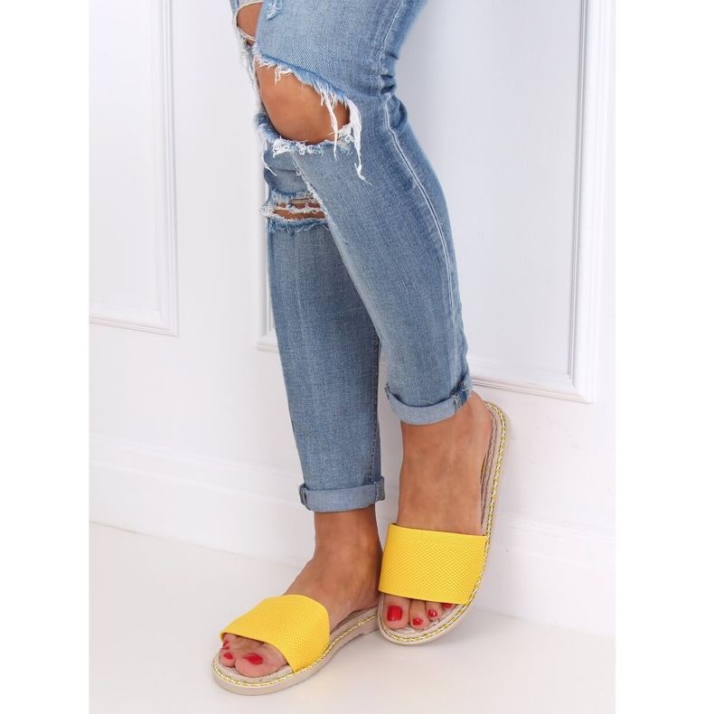 Sapatilhas de mel feminino 35-185 amarelas amarelo 1