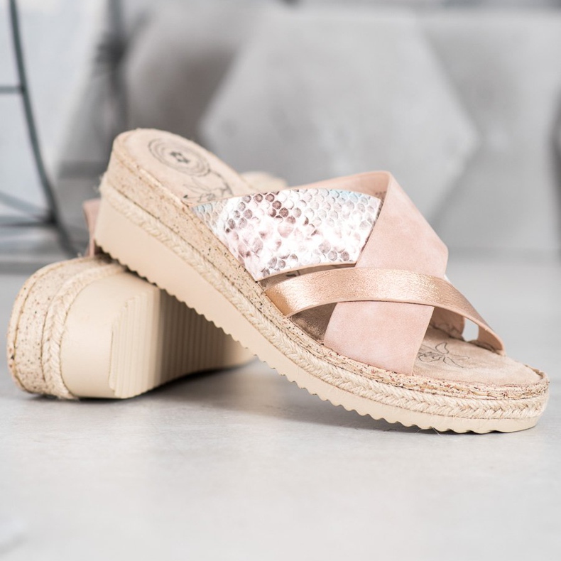 Evento Chinelos elegantes rosa 1