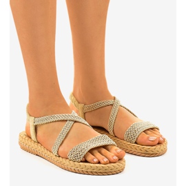 Sandálias Bege Feminina C602 1