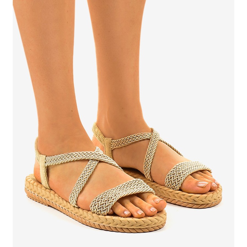 Sandálias Bege Feminina C602 1