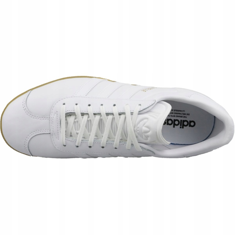 Sapatos Adidas Gazelle M BD7479 branco 2