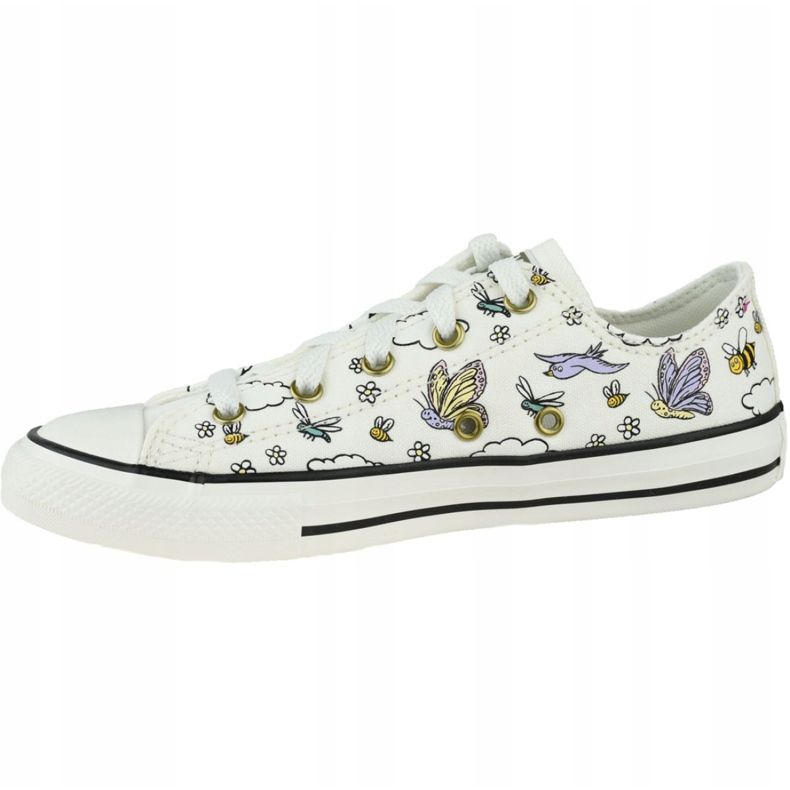 Converse Chuck Taylor All Star Low Kids 667898C branco multicolorido 1
