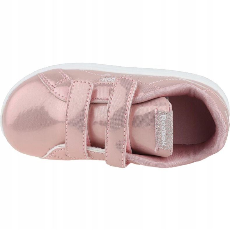 Reebok Cl Royal Comp Cln 2V Jr DV4146 preto rosa 2 Reebok Cl Royal Comp Cln 2V Jr DV4146 preto rosa 2
