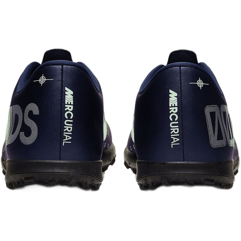 Chuteiras Nike Mercurial Vapor 13 Club Mds Tf M CJ1305-401 azul marinho 2