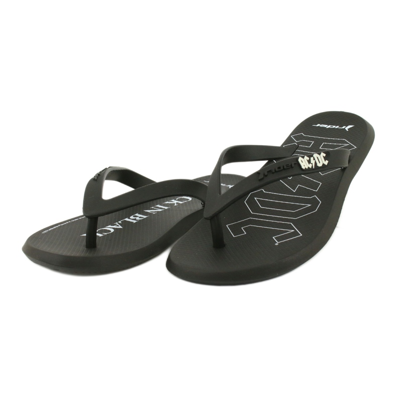 RIDER 82799 AC / DC flip-flops THONG AD men BRASIL branco preto 2