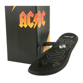 RIDER 82799 AC / DC flip-flops THONG AD men BRASIL branco preto 6