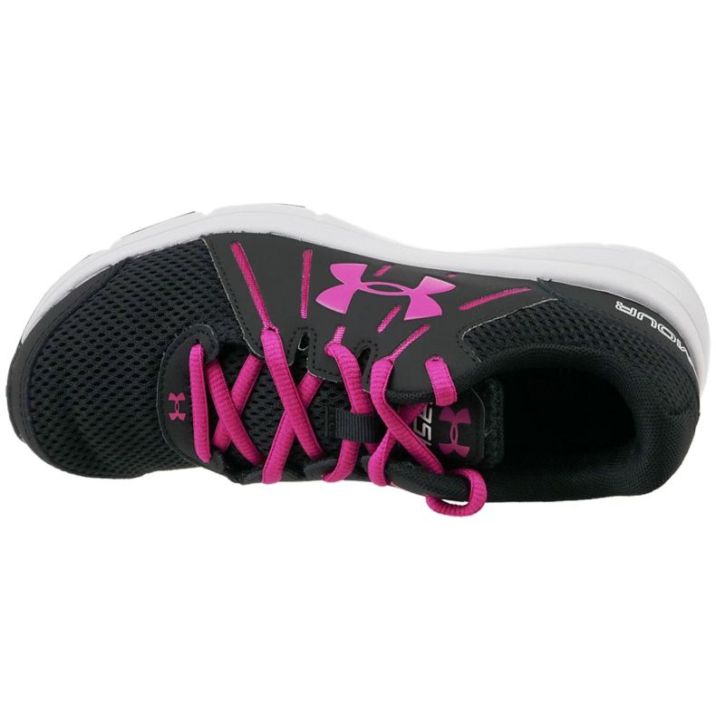 Sapatos Under Armour W Dash Rn 2 W 1285488-003 preto rosa 2