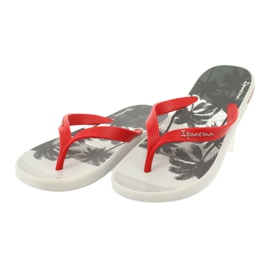 Ipanema 82879 Posto 10 Temas AD flip-flops vermelho cinza 2