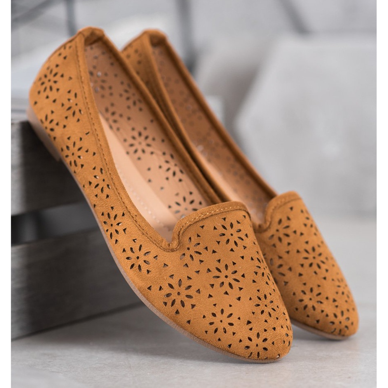 Clowse Camel Openwork Lords castanho 1