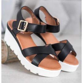 Weide Sandálias da Moda preto 1