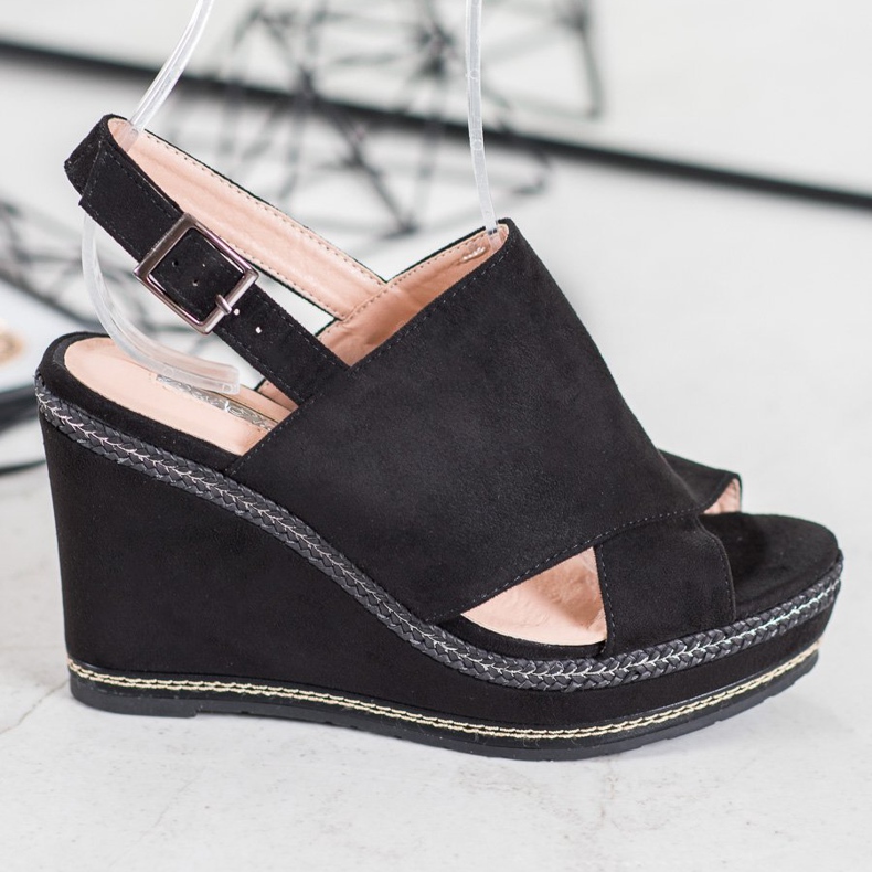 Best Shoes Sandálias Black Fashion preto 2