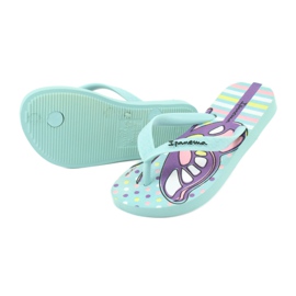 Flip-flops borboleta Ipanema Temas KIDS 82773 roxo verde 3