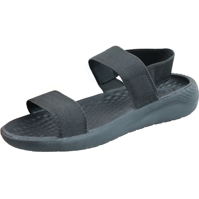 Sandália Crocs LiteRide W 205106-060 sandálias pretas 36/37 preto 1