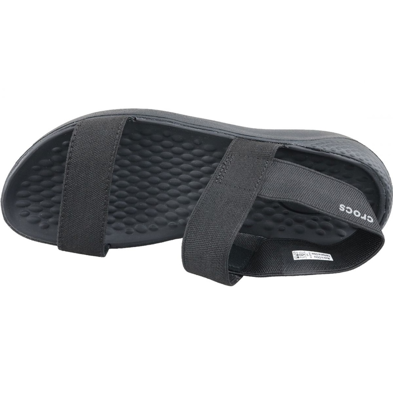 Sandália Crocs LiteRide W 205106-060 sandálias pretas 36/37 preto 2