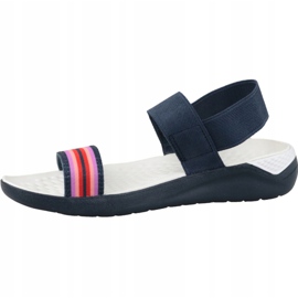 Sandálias Crocs LiteRide W 205106-97W azul marinho azul-marinho rosa 1